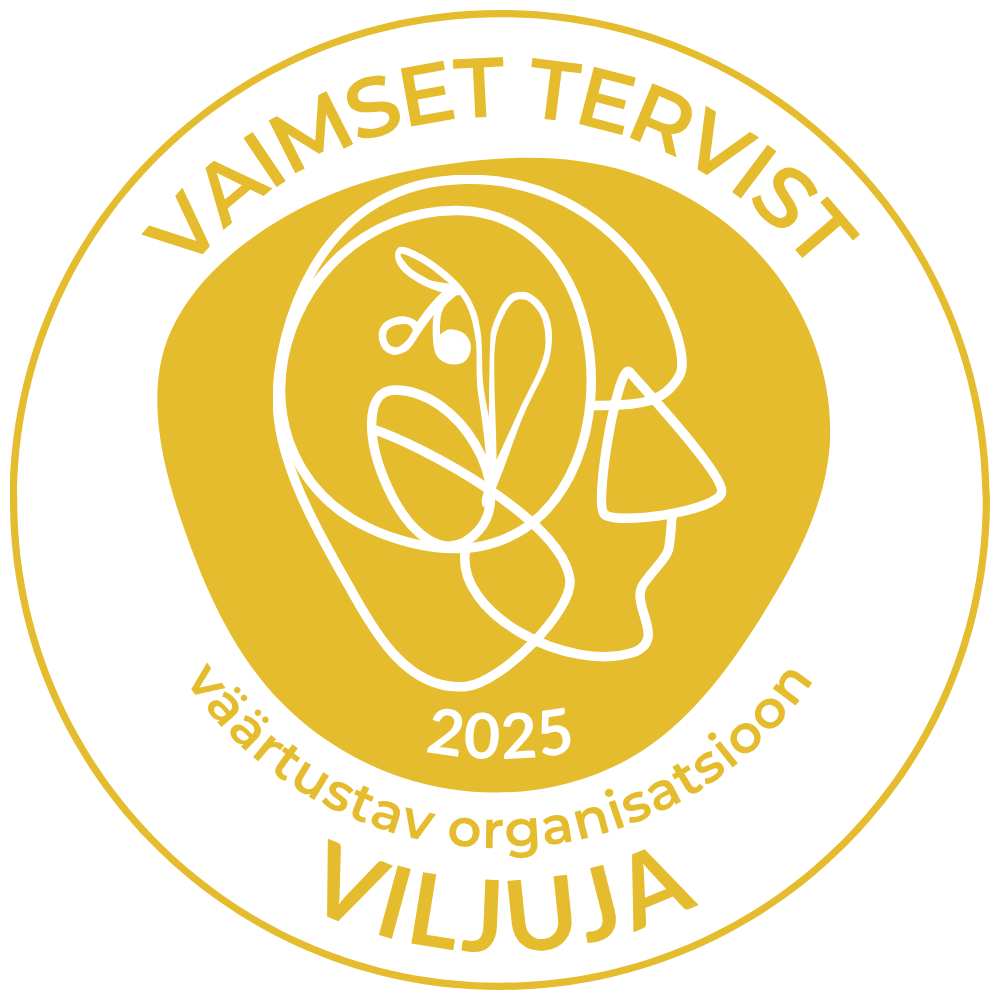Suur rõõm on teada anda, et meie lasteaed pälvis  vaimset tervist väärtustava organisatsiooni märgise. Märgiseid annab kord aastas välja Peaasi.ee.  See on ellu